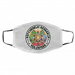 Psychedelic Research Volunteer Washable Reusable Custom - Printed Cloth Face Mask Cover, White, Cloth Face Cover – Medium/Large Psychedelic Research Volunteer Washable Reusable Custom - Printed Cloth Face Mask Cover, White, Cloth Face Cover – Medium/Large