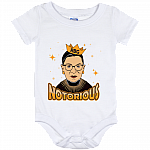 Notorious RBG - Ruth Bader Ginsburg Baby Onesie - Toddler - Infant Bodysuit, White, Baby Onesie - 12 Month
