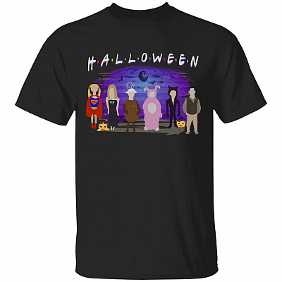 Friends In Halloween Costume Shirt - Funny Halloween Shirt For Fans of Friends, Black, Unisex T-Shirt