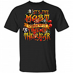 It's The Most Wonderful Time Of The Year Horror Movie Characters T-Shirt - Halloween Horror Characters Shirt, Black, Unisex T-Shirt It's The Most Wonderful Time Of The Year Horror Movie Characters T-Shirt - Halloween Horror Characters Shirt, Black, Unisex T-Shirt
