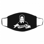 I Am Smiling Washable Reusable Custom – Wednesday Addams Printed Cloth Face Mask Cover, Black, Cloth Face Cover – Medium/Large