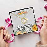 7Th. Grief While Never Easy(3) Forever Love Necklace (Gold) 5