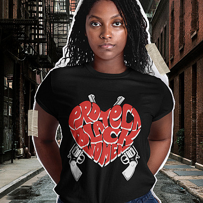 Alternative view of Protect Black Women T-Shirt - Breonna Taylor Say Her Name Say Their Names Unisex T-Shirt