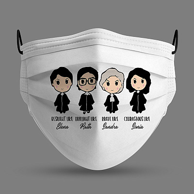 Alternative view of The Supreme Court Washable Reusable Custom - Printed Cloth Face Mask Cover