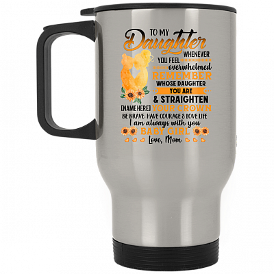 14 oz. Silver Travel Mug