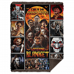This Is My Horror Movie Watching Blanket, White, Woven Blanket - 60x80