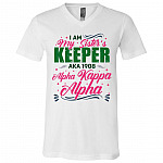 AKA 1908 Sonority What’s Understood Doesn’t Need To Be Explained T-Shirt - V-Neck, White, V-Neck T-Shirt