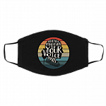 Speak Your Mind Even If Your Voice Shakes Washable Reusable Custom - Printed Cloth Face Mask Cover, Black, Cloth Face Cover – Medium/Large