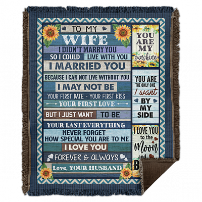 Woven Blanket - 50x60