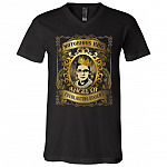 Notorious RBG Angel Of Everlasting Dissent Feminism T-Shirt - V-Neck Shirt, Black, V-Neck T-Shirt