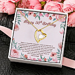 5KN. 30th Birthday Forever Love Necklace (Gold) 4