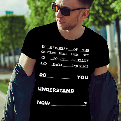 Alternative view of In Memoriam of The Countless Black Lives Lost to Police - Blm T-Shirt