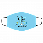 What The Fucculent Washable Reusable Custom - Printed Cloth Face Mask Cover - Plant Lover Cloth Mask, Columbia Blue, Cloth Face Cover – Medium/Large What The Fucculent Washable Reusable Custom - Printed Cloth Face Mask Cover - Plant Lover Cloth Mask, Columbia Blue, Cloth Face Cover – Medium/Large