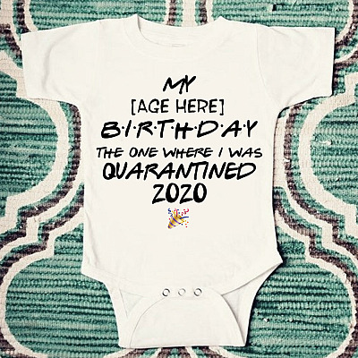 Alternative view of Personalized First Birthday Baby Onesie - Half Birthday Toddler Infant Bodysuit - Baby First Birthday Gift