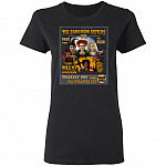 The Sanderson Back From The Dead Ladies T-Shirt - Premium Ladies Triblend Dolman Sleeve Shirt, Black, Ladies T-Shirt