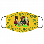 I Smell Weed Hocus Pocus Three Witches Sanderson Sisters Washable Reusable Custom - Cloth Face Mask Cover, Athletic Gold, Cloth Face Cover – Medium/Large