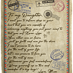 Mom to My Daughter I Want You to Believe Deep in Your Heart Letter Fleece Blanket - Premium Sherpa Blanket, White, Cozy Plush Fleece Blanket - 50x60