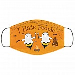 Boo Bee Ghost Halloween Camping I Hate People Social Distance Halloween Washable Reusable Custom – Printed Cloth Face Mask Cover, White, Cloth Face Cover – Medium/Large Boo Bee Ghost Halloween Camping I Hate People Social Distance Halloween Washable Reusable Custom – Printed Cloth Face Mask Cover, White, Cloth Face Cover – Medium/Large