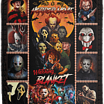 This Is My Horror Movie Watching Blanket Old Horror Movie Characters Fleece Blanket - Premium Sherpa Blanket, White, Cozy Plush Fleece Blanket - 50x60 This Is My Horror Movie Watching Blanket Old Horror Movie Characters Fleece Blanket - Premium Sherpa Blanket, White, Cozy Plush Fleece Blanket - 50x60