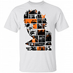 Michael Myers Shirt - Horror Movies Shirt - Horror Character Shirt - Halloween Michael Myers Shirt, White, Unisex T-Shirt