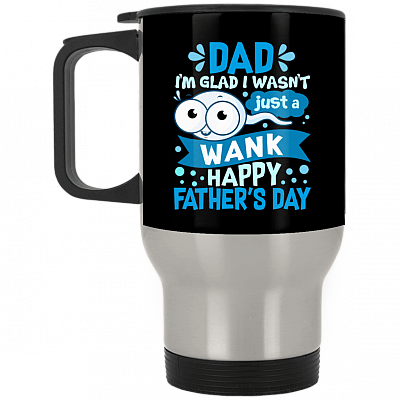 14 oz. Silver Travel Mug