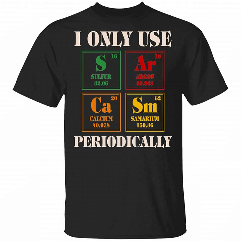 Sarcasm chemistry t shirt Clearance