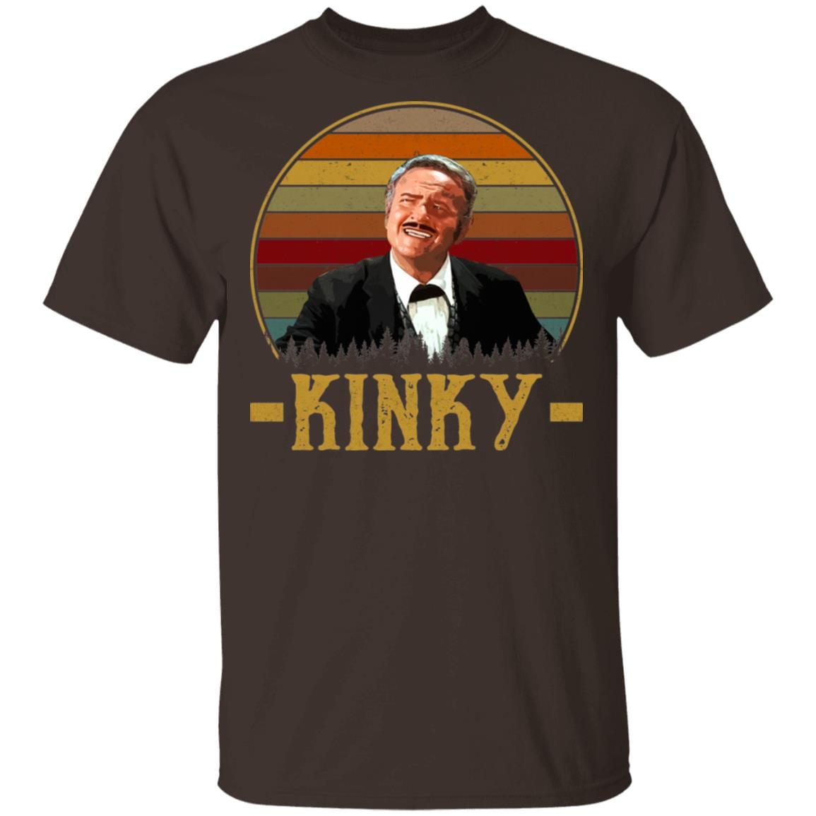 Kinky T-Shirt - Funny Vintage Movie Shirt, Dark Chocolate, Unisex T-Shirt
