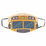 School Bus - Cool Bus Washable Reusable Custom Printed Cloth Face Mask Cover, White, Cloth Face Cover – Medium/Large School Bus - Cool Bus Washable Reusable Custom Printed Cloth Face Mask Cover, White, Cloth Face Cover – Medium/Large