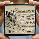 5. Love You Most(6) Interlocking Hearts Necklace 3