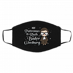 My Patronus Is Ruth Bader Ginsburg RBG Washable Reusable Custom - Printed Cloth Face Mask Cover, Black, Cloth Face Cover – Medium/Large My Patronus Is Ruth Bader Ginsburg RBG Washable Reusable Custom - Printed Cloth Face Mask Cover, Black, Cloth Face Cover – Medium/Large