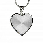 Custom Image Family and Your Love Heart Pendant Necklace - Heart Luxury Necklace (Silver) Custom Image Family and Your Love Heart Pendant Necklace - Heart Luxury Necklace (Silver)