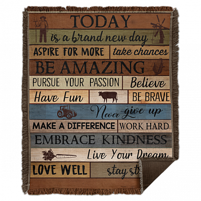 Woven Blanket - 50x60