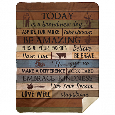 Premium Mink Sherpa Blanket - 60x80