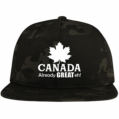 Flat Bill Premium Snapback