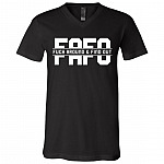 FAFO Fuck Around And Find Out Funny 2020 T-shirt - V-neck - F.A.F.O Sarcasm Tee Shirt 2020, Black, V-Neck T-Shirt