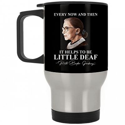 14 oz. Silver Travel Mug