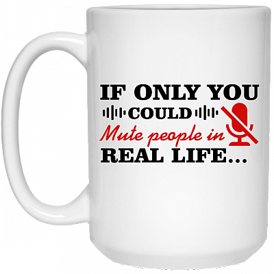 15 oz. White Mug