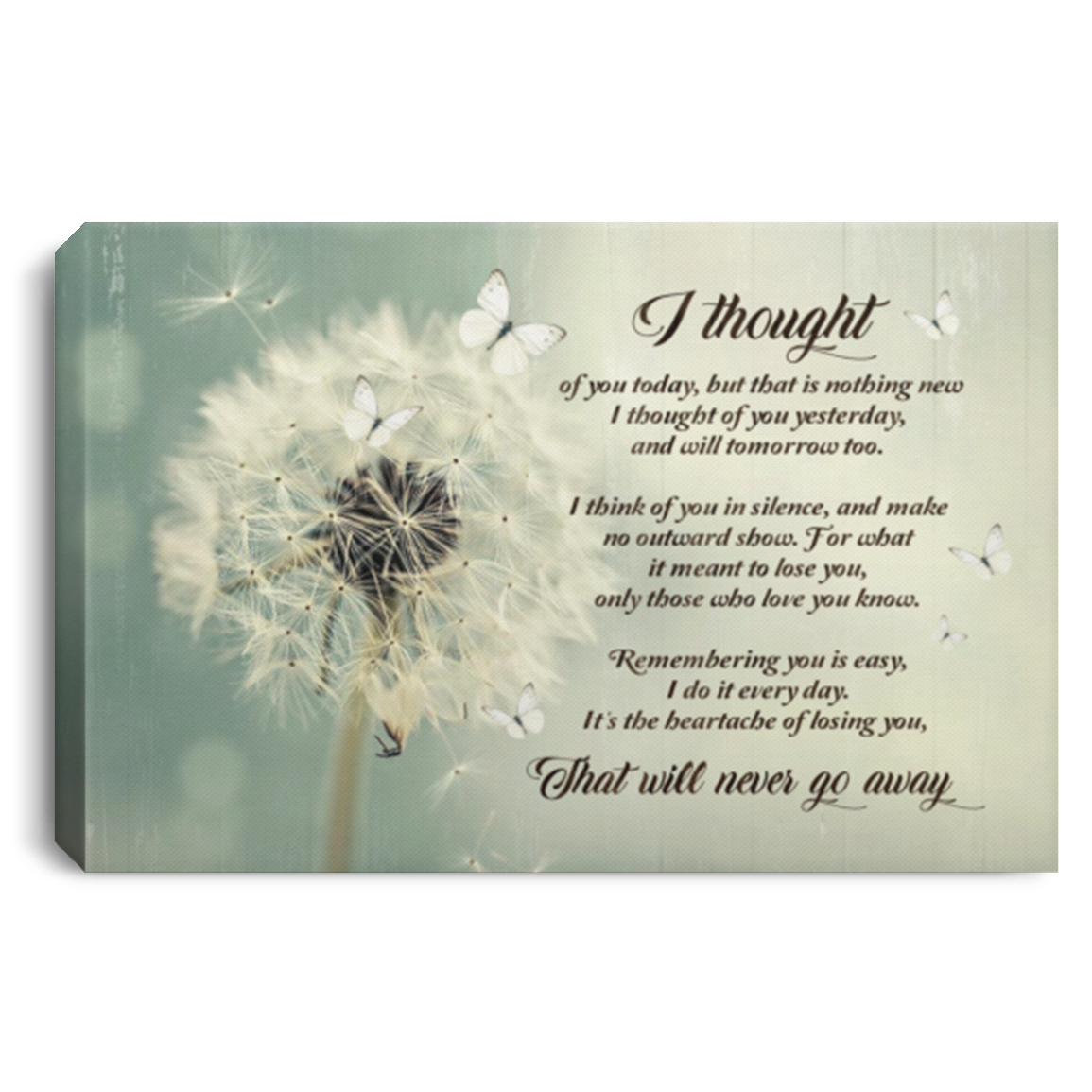 All Hearts Come Home Framed Canvas - Unframed Poster - Christmas Indoor Decor, White, 0.75'' Framed Canvas