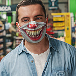 1UT. MK mask Pennywise -mk
