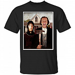 Inspired By The Shining T Shirt - Jack & Wendy American Gothic Horror Movies Shirt - Vintage Halloween Shirt, Black, Unisex T-Shirt Inspired By The Shining T Shirt - Jack & Wendy American Gothic Horror Movies Shirt - Vintage Halloween Shirt, Black, Unisex T-Shirt