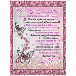 Dad To Daughter Inside This Blanket There Is A Piece Of My Heart To Give You Fleece Blanket - Sherpa Blanket, White, Arctic Fleece Blanket - 60x80 Dad To Daughter Inside This Blanket There Is A Piece Of My Heart To Give You Fleece Blanket - Sherpa Blanket, White, Arctic Fleece Blanket - 60x80