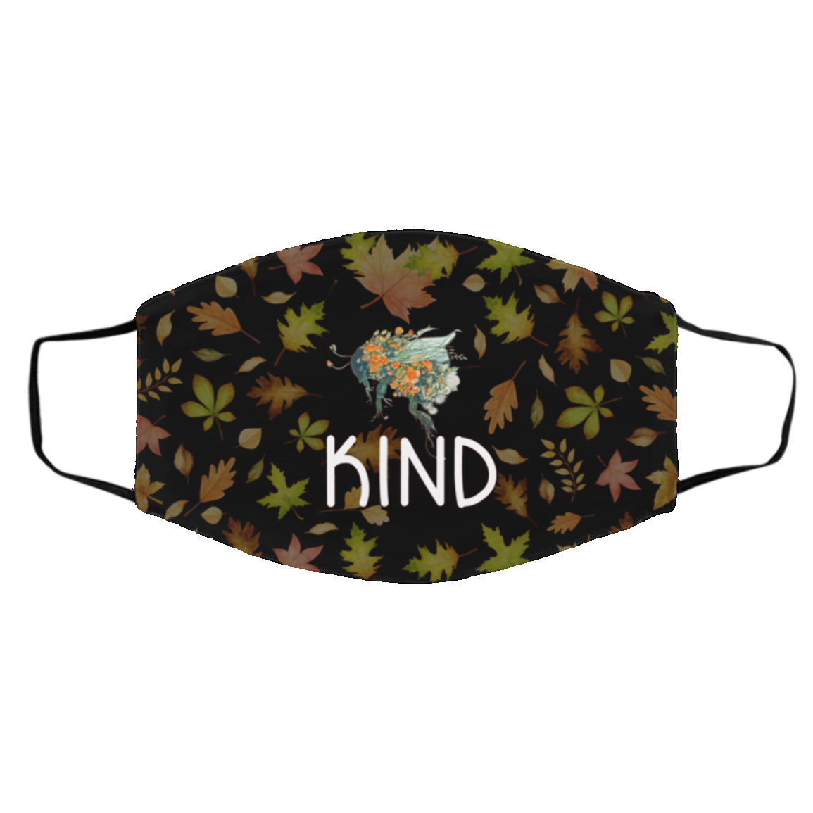 Flower Bee Kind Floral Washable Reusable Custom Printed Cloth Face Mask Cover, Black, Cloth Face Cover – Medium/Large Flower Bee Kind Floral Washable Reusable Custom Printed Cloth Face Mask Cover, Black, Cloth Face Cover – Medium/Large