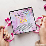 To My Beautiful Mother In Law On Our Wedding Day Infinity Heart Pendant Necklace