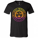 Salem Local Witches Union T-Shirt - V-Neck Tee, Black, V-Neck T-Shirt