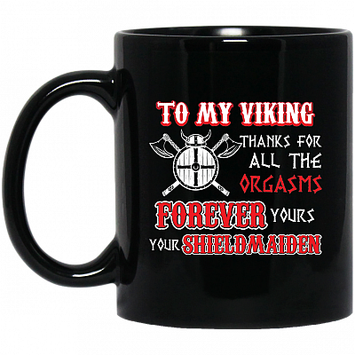 11 oz. Black Mug