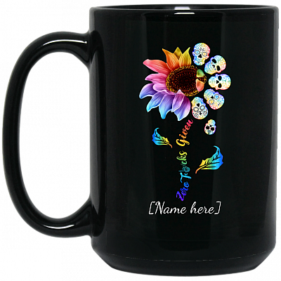 15 oz. Black Mug