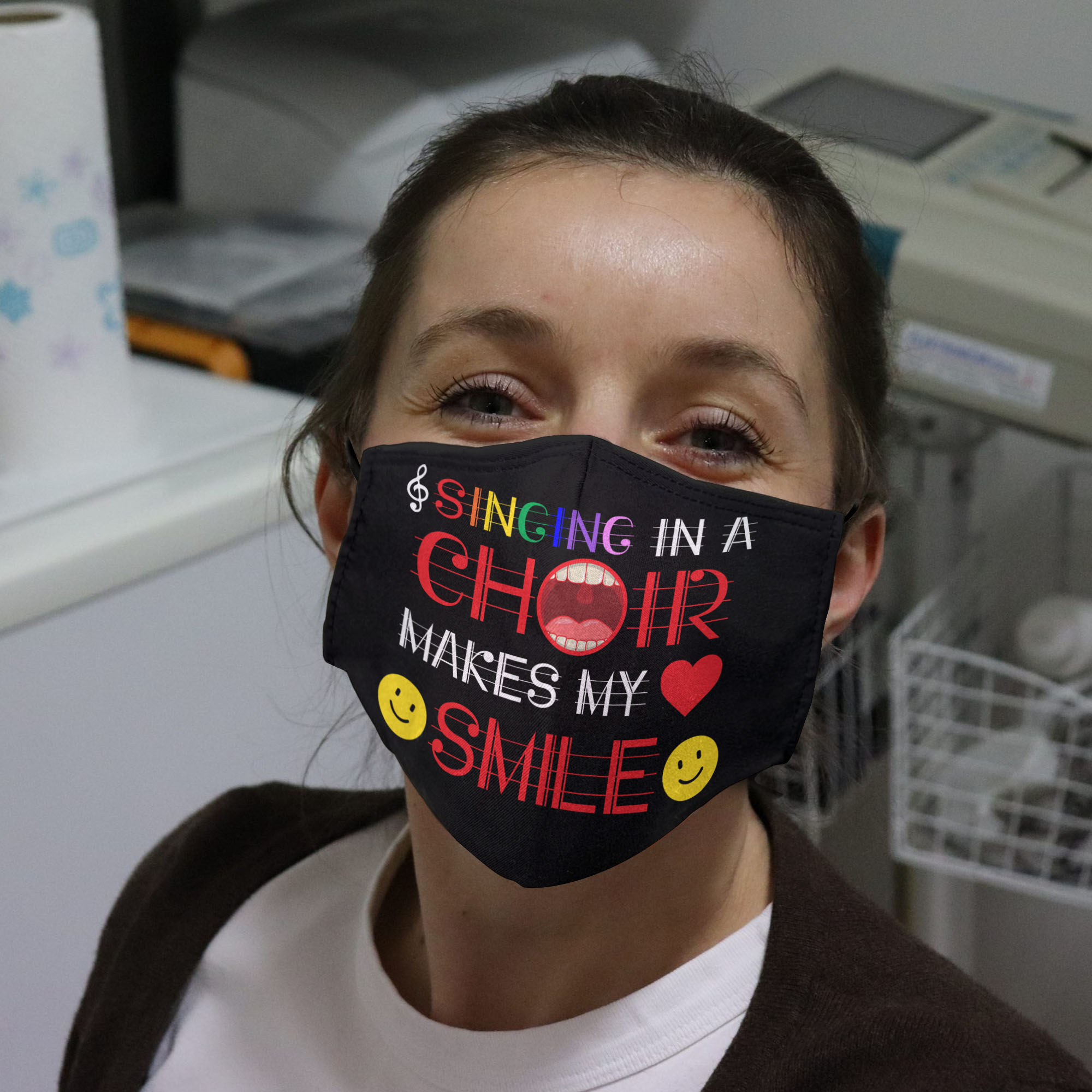 9Th. Singing In A Choir Mask MK