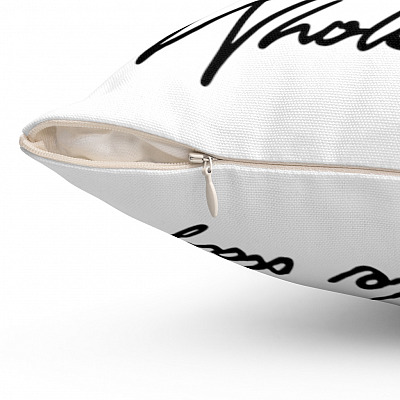 Alternative view of One Small Positive Thought In The Morning Can Change Your Whole Day Throw Pillow - Decorative Pillow