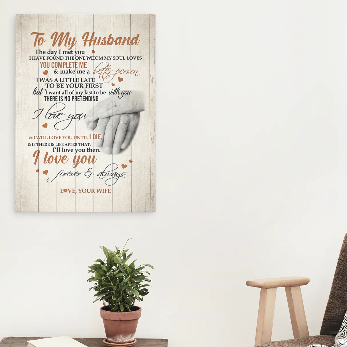 To My Husband THe Day I Met You MK