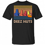 Deez Nut Electrical Nut Caps Funny - Vintage Electrical Engineer Dark T-Shirt, Black, Unisex T-Shirt